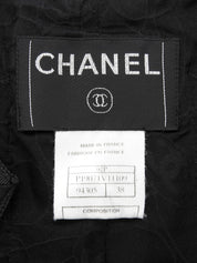 バイカラースクエアロゴプレートベスト ネイビー/ブラック