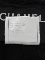 バイカラースクエアロゴプレートベスト ネイビー/ブラック