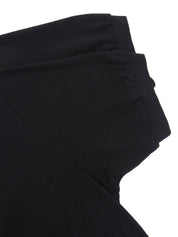 Logo Embroidered Polo Shirt in Black