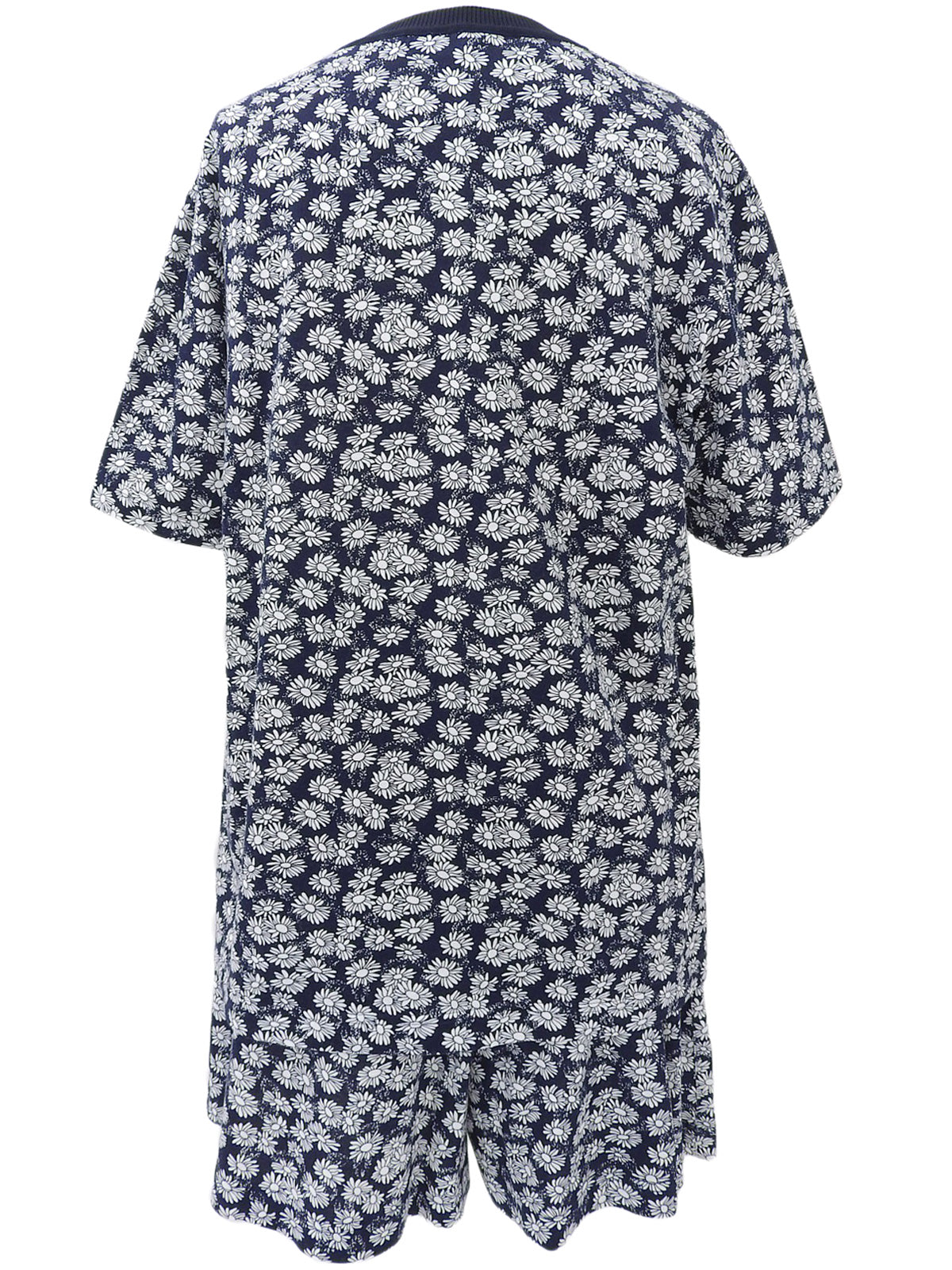 フラワーパークセットアップ ネイビー/ホワイト