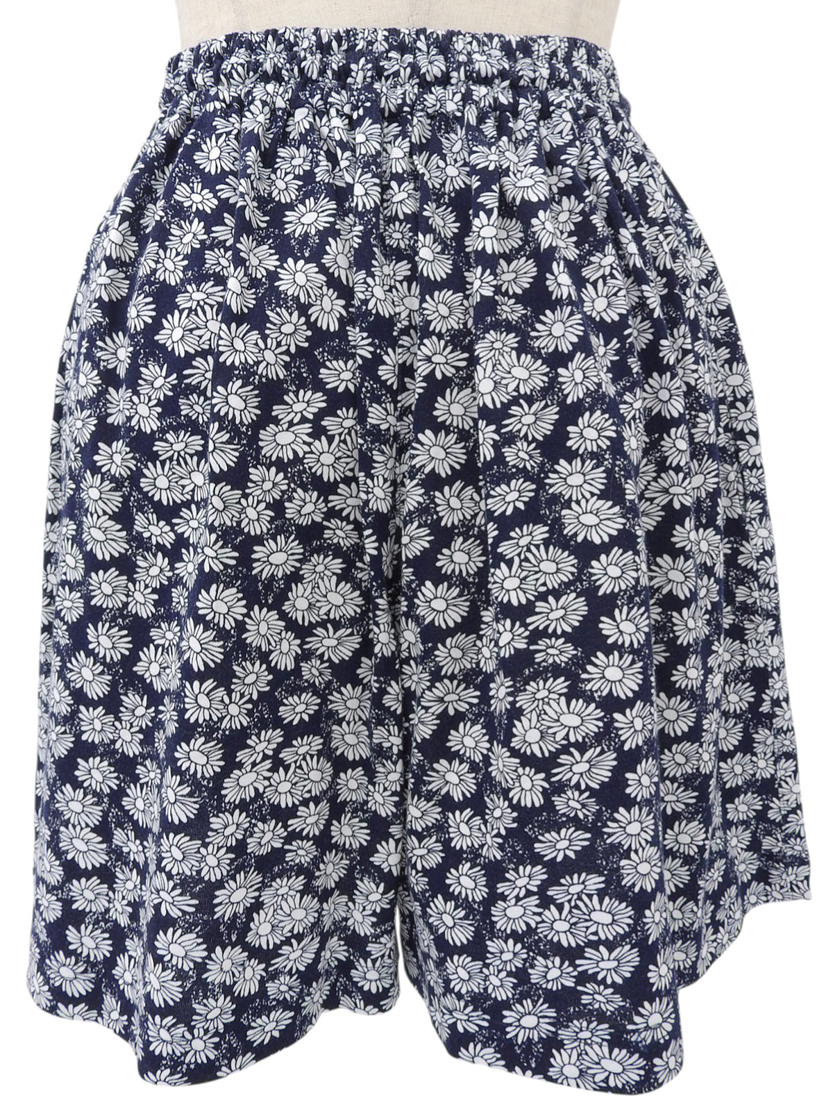 フラワーパークセットアップ ネイビー/ホワイト