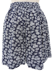 フラワーパークセットアップ ネイビー/ホワイト