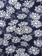 フラワーパークセットアップ ネイビー/ホワイト