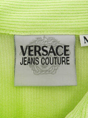 ナイロンロングスリーブボタンシャツアンサンブル　ライトグリーン