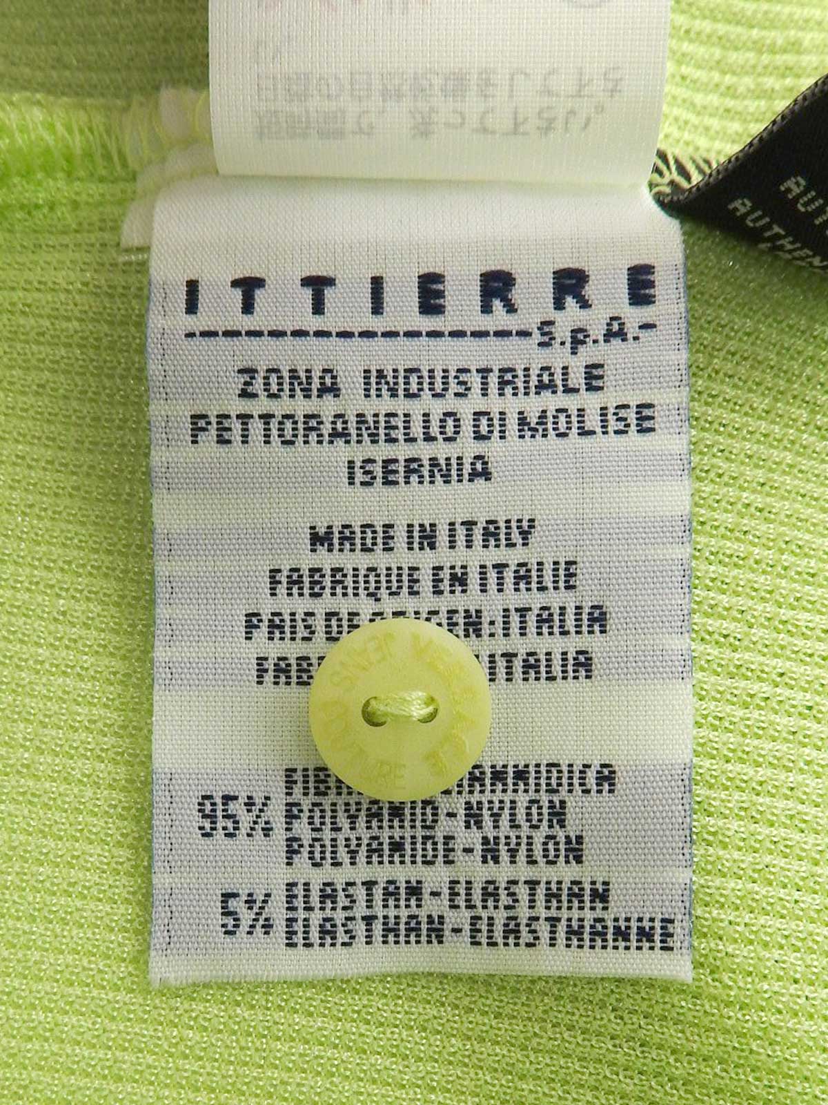 ナイロンロングスリーブボタンシャツアンサンブル　ライトグリーン