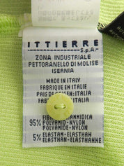 ナイロンロングスリーブボタンシャツアンサンブル　ライトグリーン