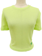 ナイロンロングスリーブボタンシャツアンサンブル　ライトグリーン