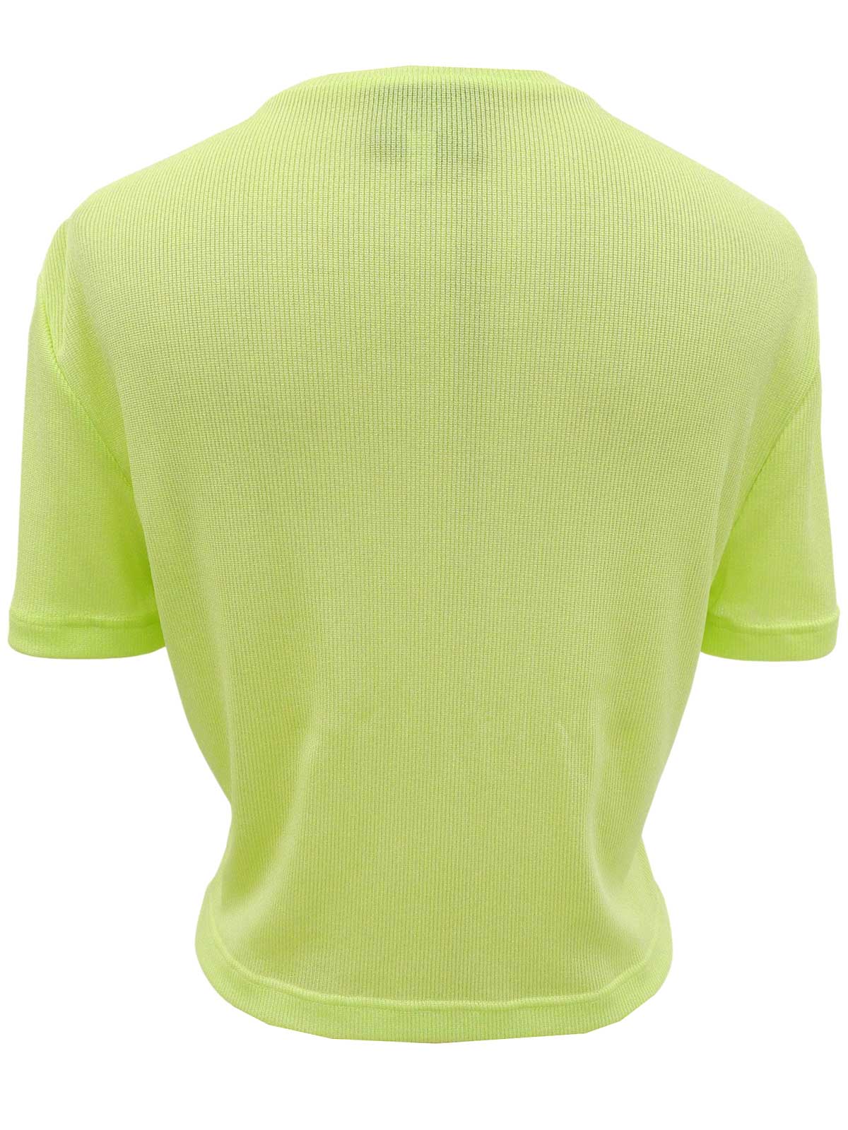 Light green nylon long-sleeved button-down shirt ensemble