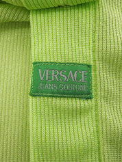 ナイロン長袖ボタンシャツアンサンブル ライトグリーン