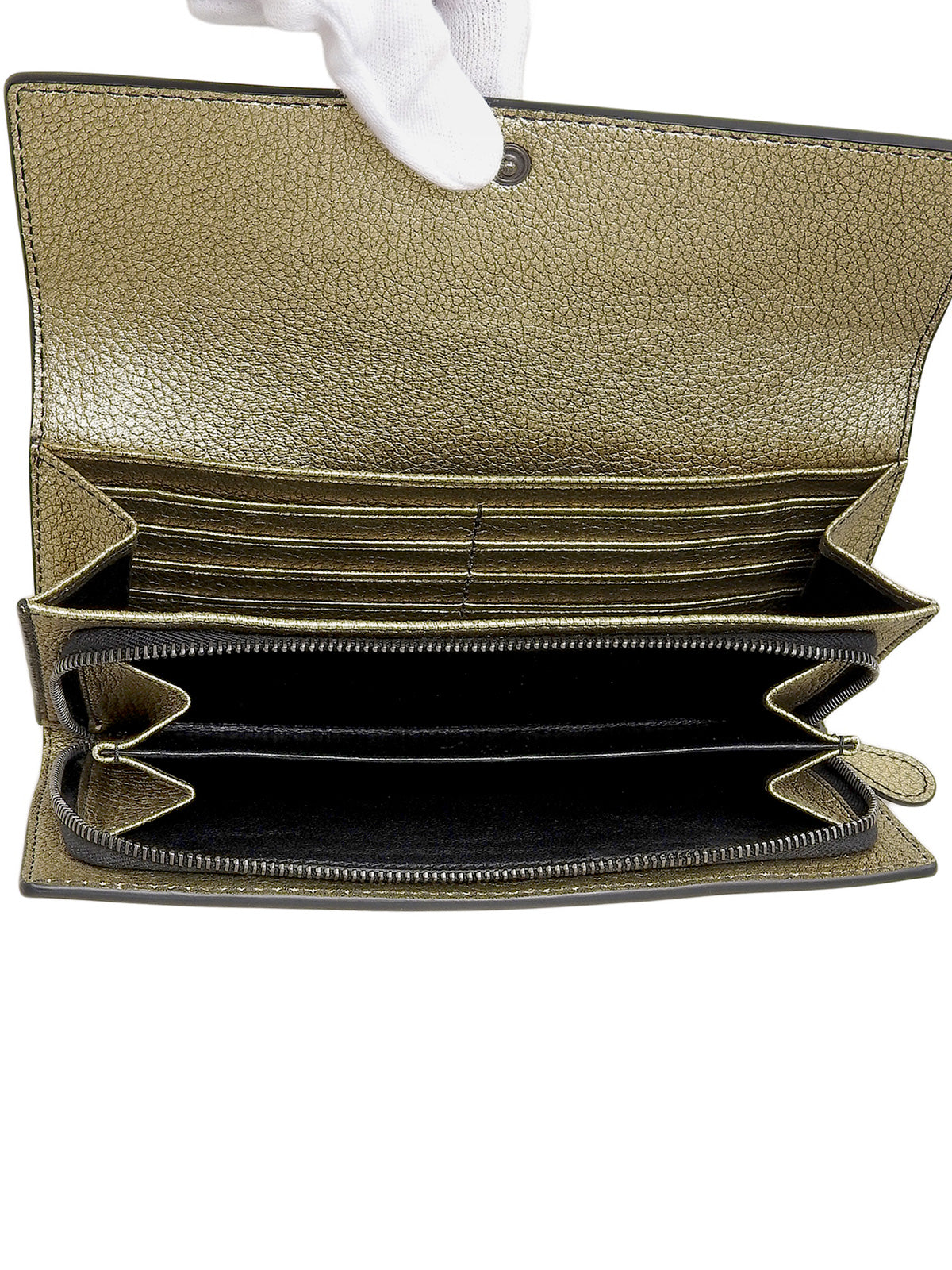 イントレチャートロングウォレット ゴールド