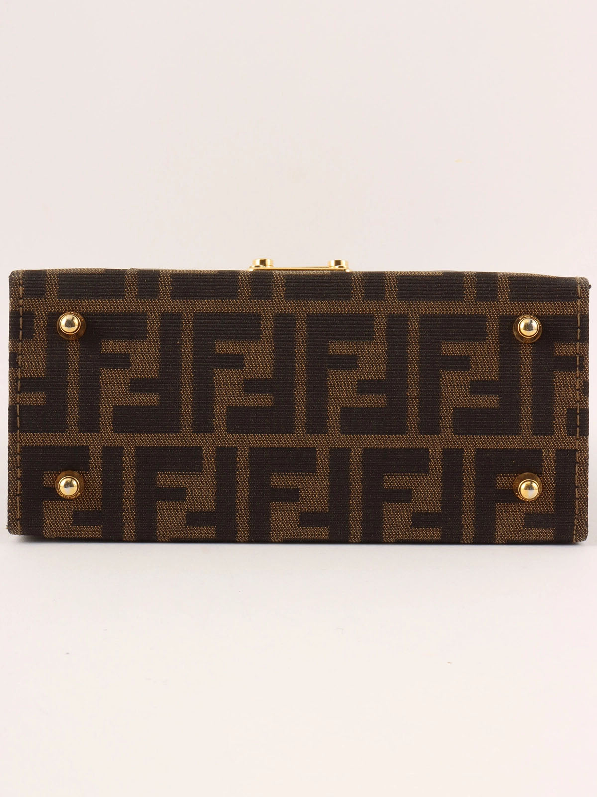 FF Zucca Pattern 2-Way Bag Brown
