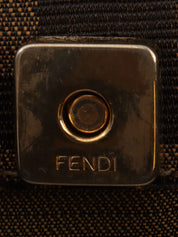 FF Zucca Pattern 2-Way Bag Brown