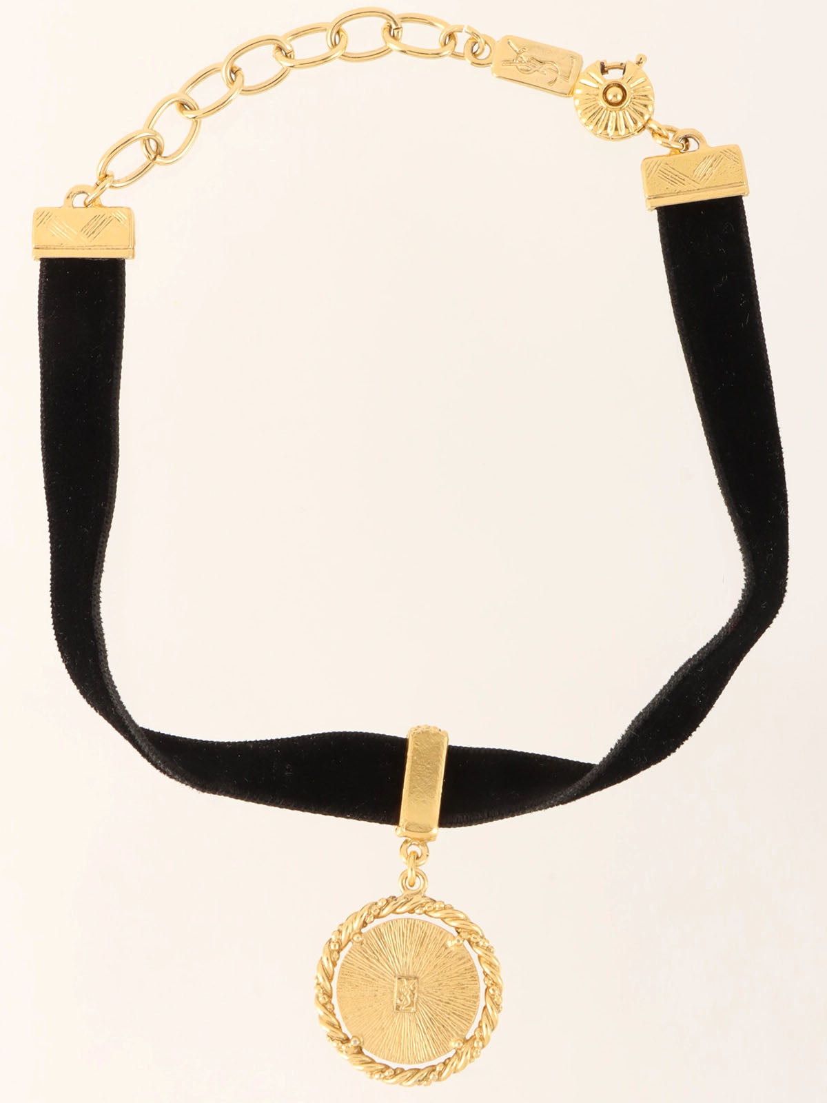 Design Charm Choker Gold/Black