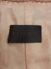 レザーロゴボタンジャケット ピンク