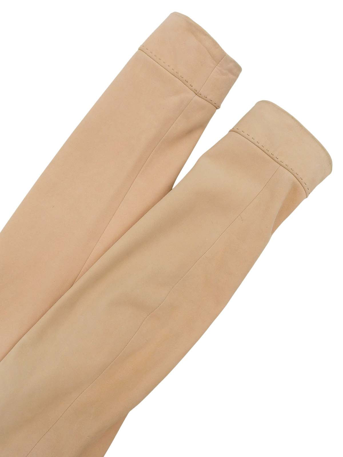 レザーロゴボタンジャケット ピンク