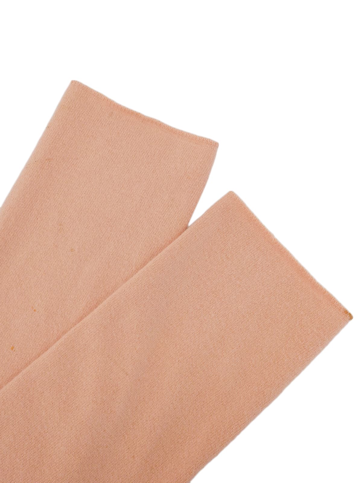 1999年製 カシミヤCCマークリボンカーディガン サーモンピンク