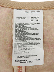 Tweed mini skirt in beige/pink