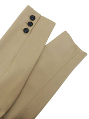 ウールセットアップ ベージュ/ネイビー