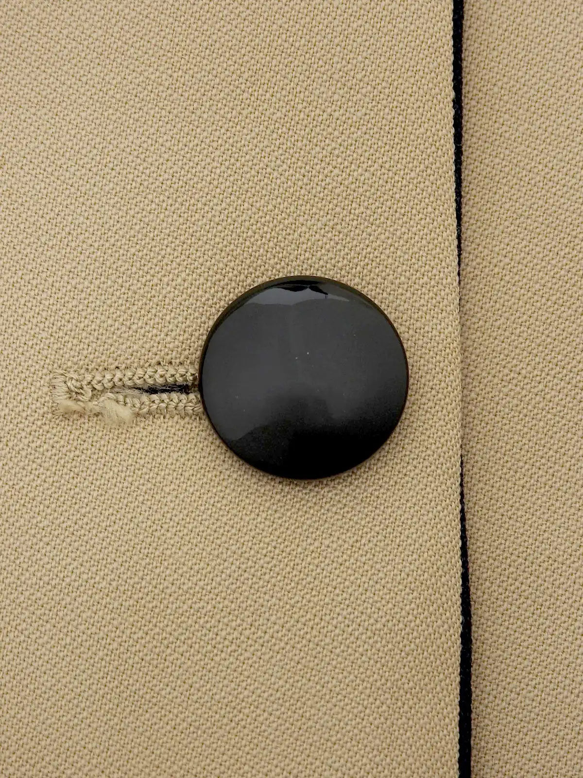 ウールセットアップ ベージュ/ネイビー