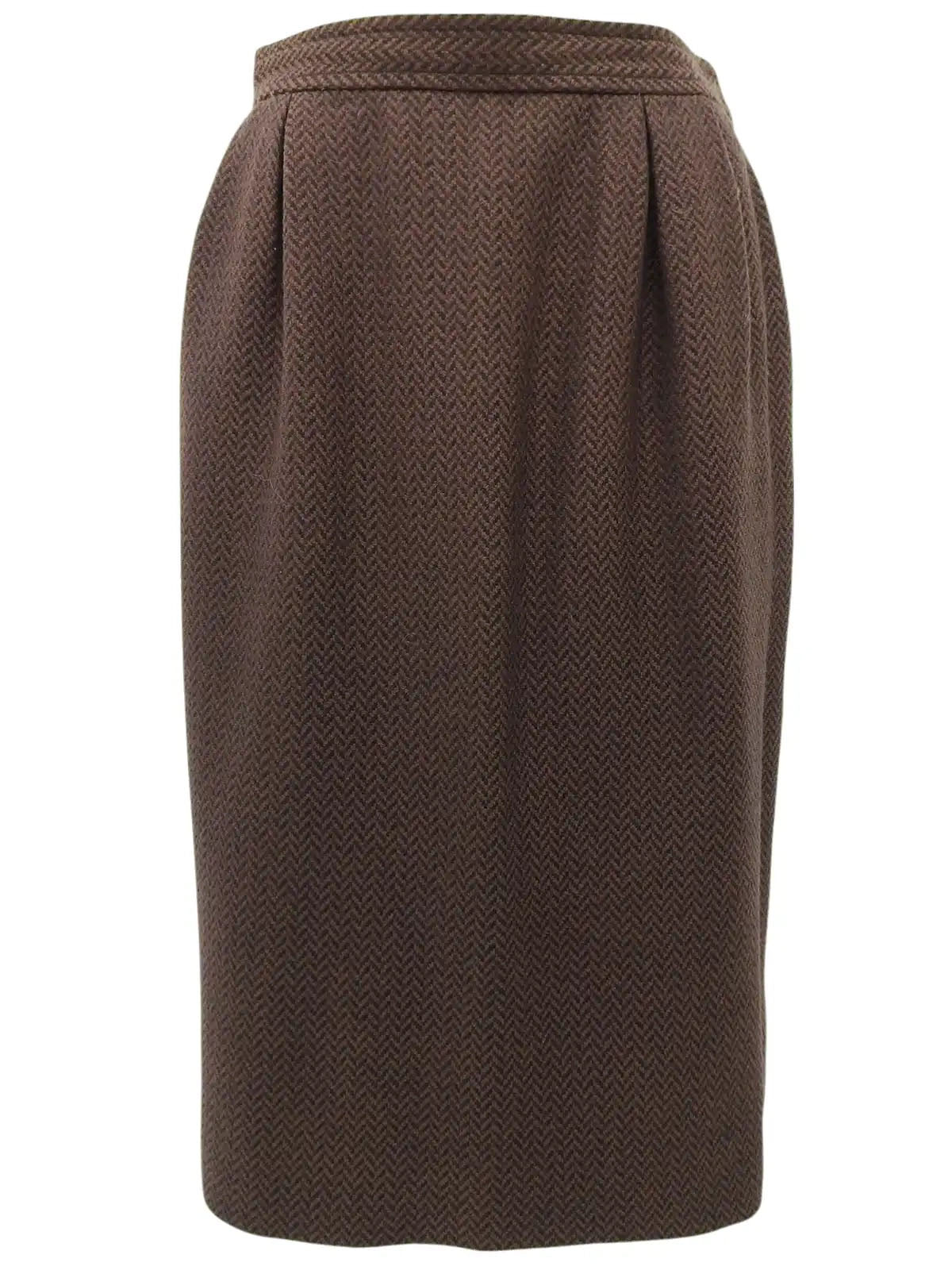 Herringbone Pattern Set Up Brown