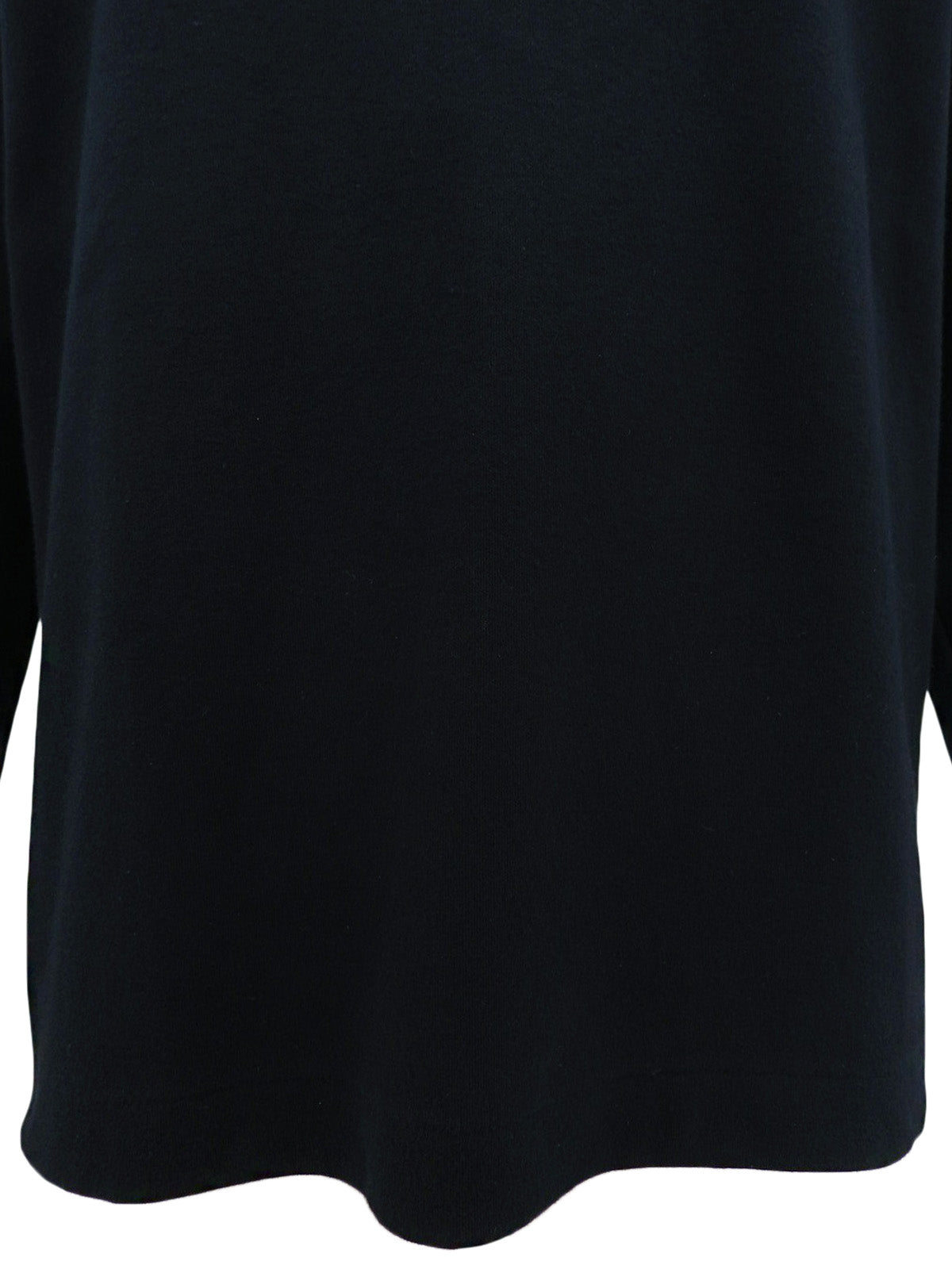 ハートロゴ長袖トップス ネイビー