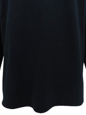 ハートロゴ長袖トップス ネイビー