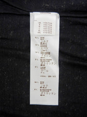 ツイードノースリーブワンピース ブラック/マルチ