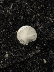 ツイードノースリーブワンピース ブラック/マルチ