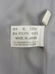 ウールセットアップ グレー