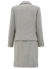 ウールセットアップ グレー