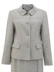 ウールセットアップ グレー