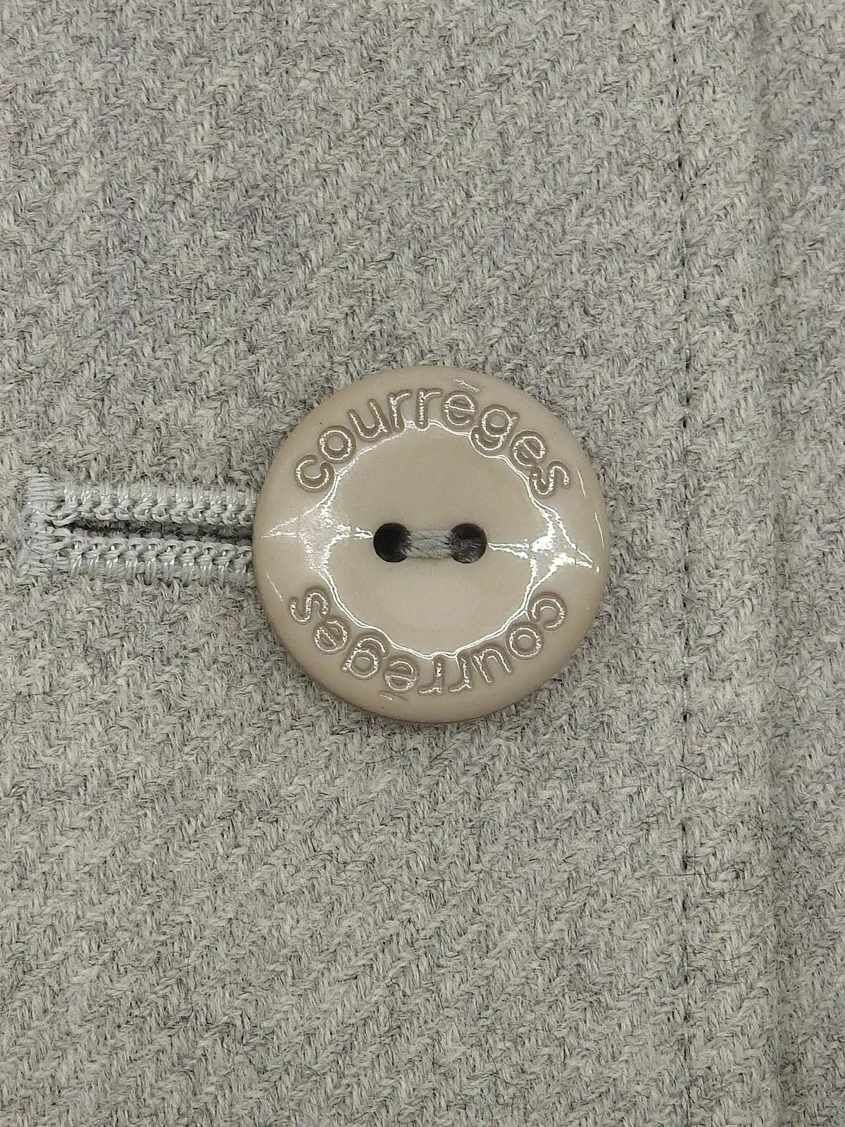 ウールセットアップ　グレー