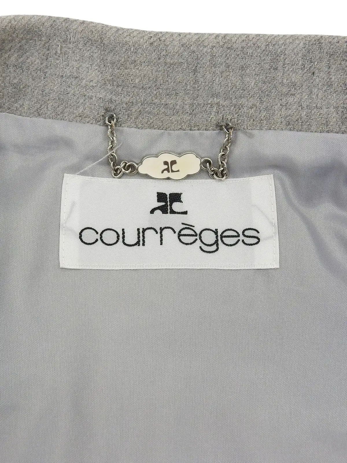 ウールセットアップ グレー