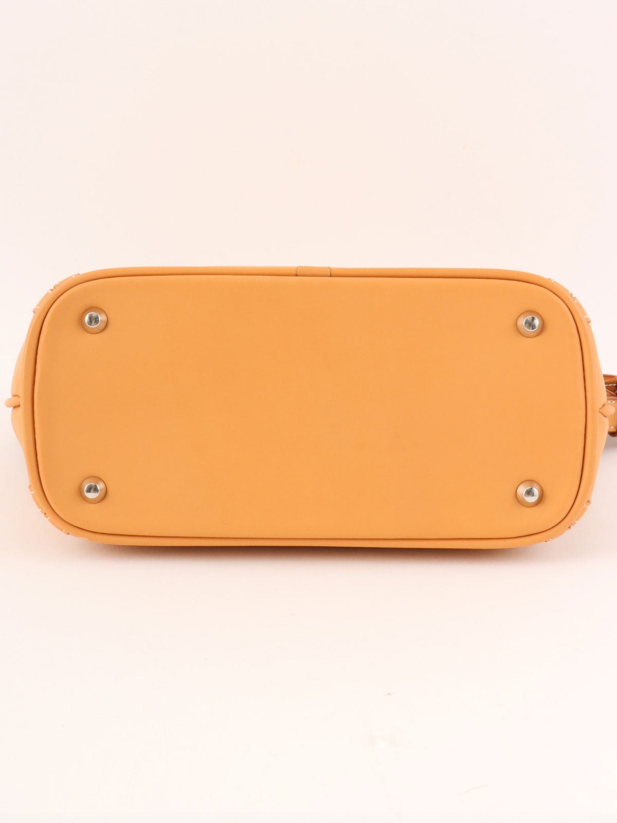 Logo Embossed One Shoulder Bag Beige