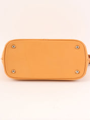 Logo Embossed One Shoulder Bag Beige