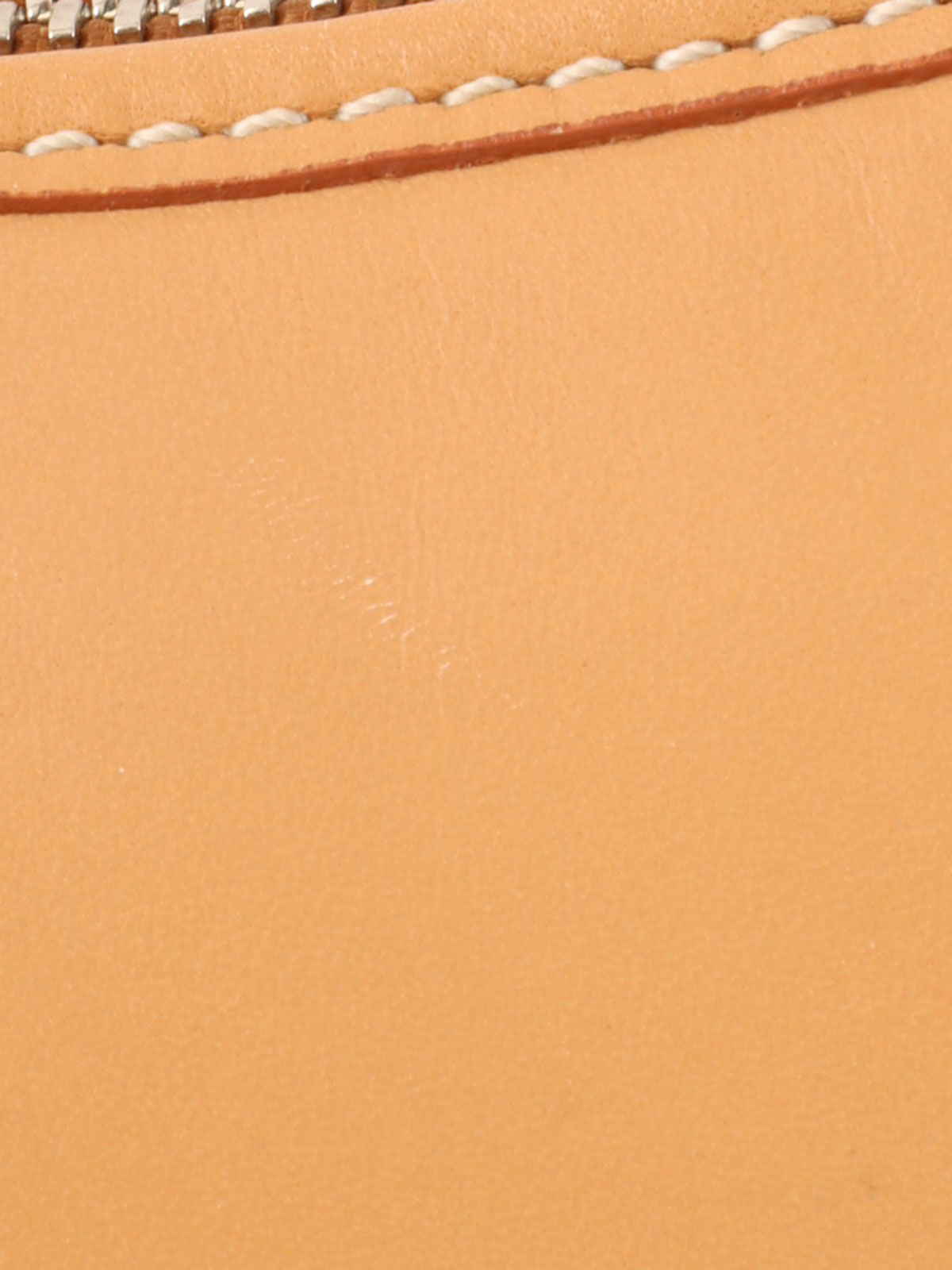 Logo Embossed One Shoulder Bag Beige