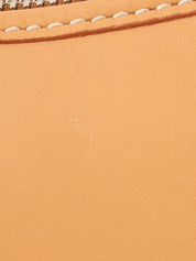 Logo Embossed One Shoulder Bag Beige