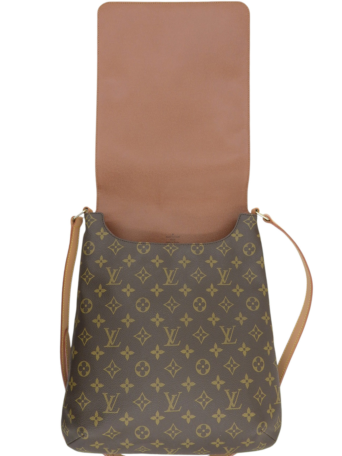 1998 Canvas Monogram Musette Brown