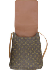 1998 Canvas Monogram Musette Brown