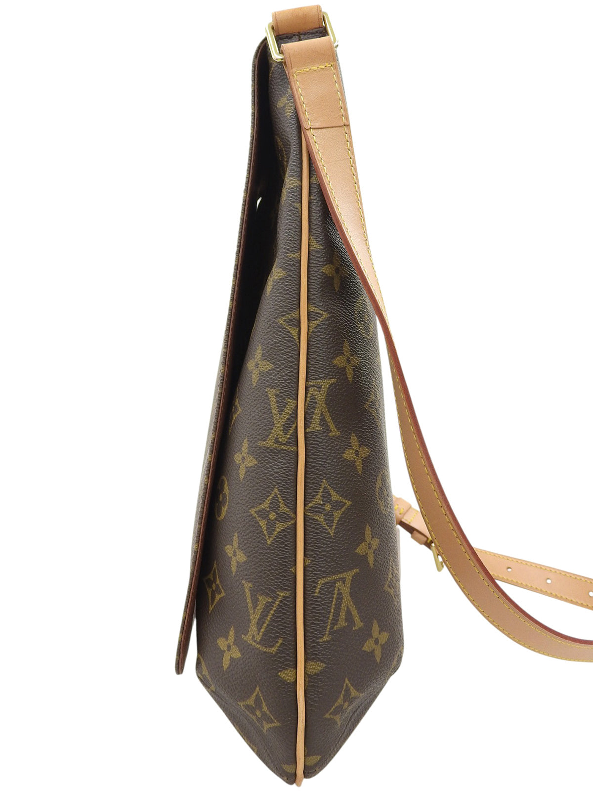 1998年製 キャンバスモノグラムミュゼット ブラウン