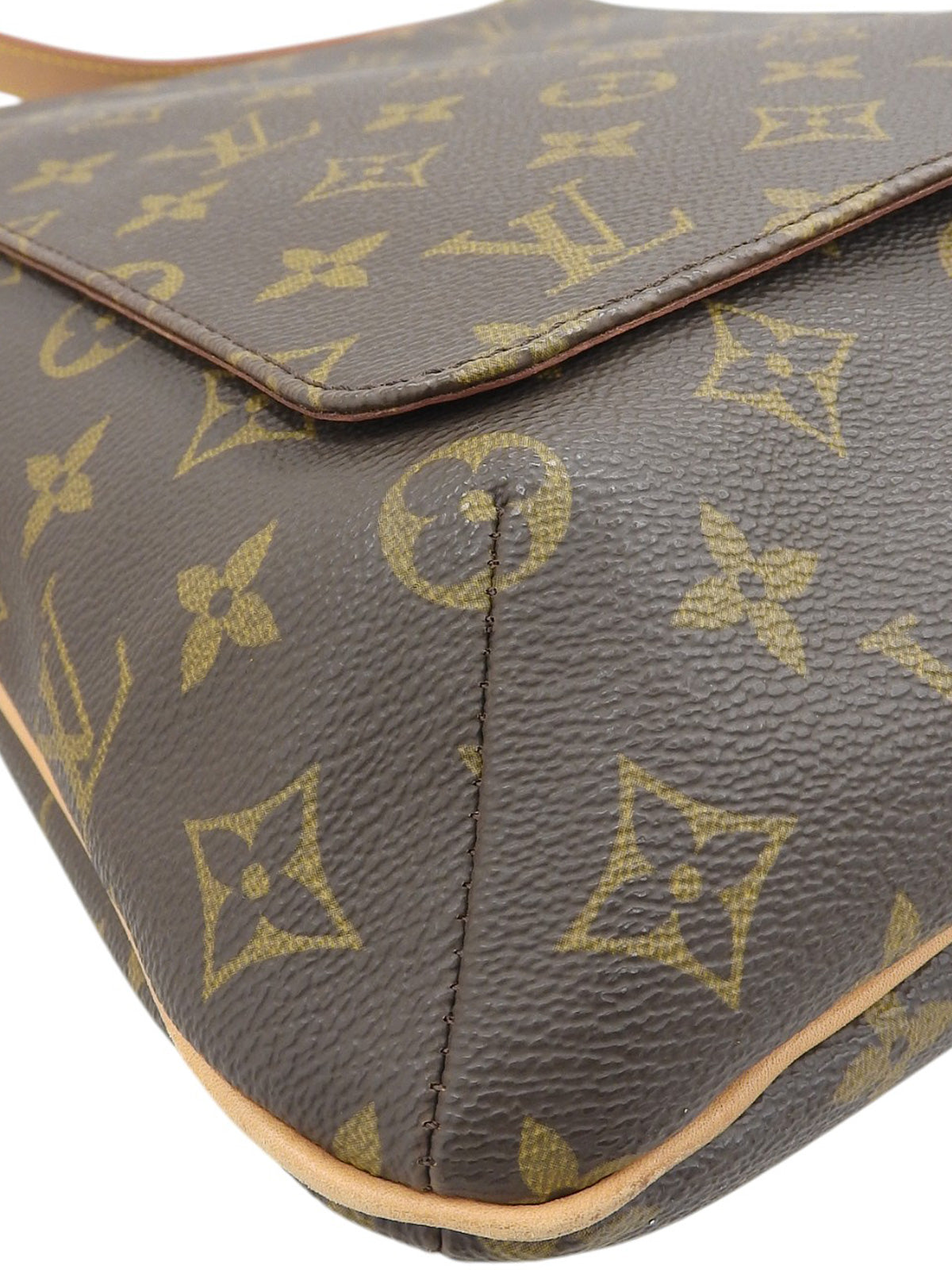 1998 Canvas Monogram Musette Brown