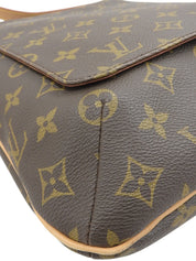 1998 Canvas Monogram Musette Brown