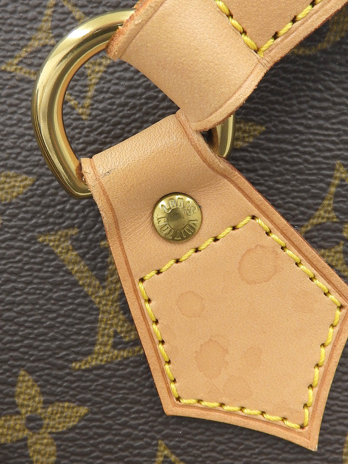 1998年製 キャンバスモノグラムエリプスショッピング ブラウン