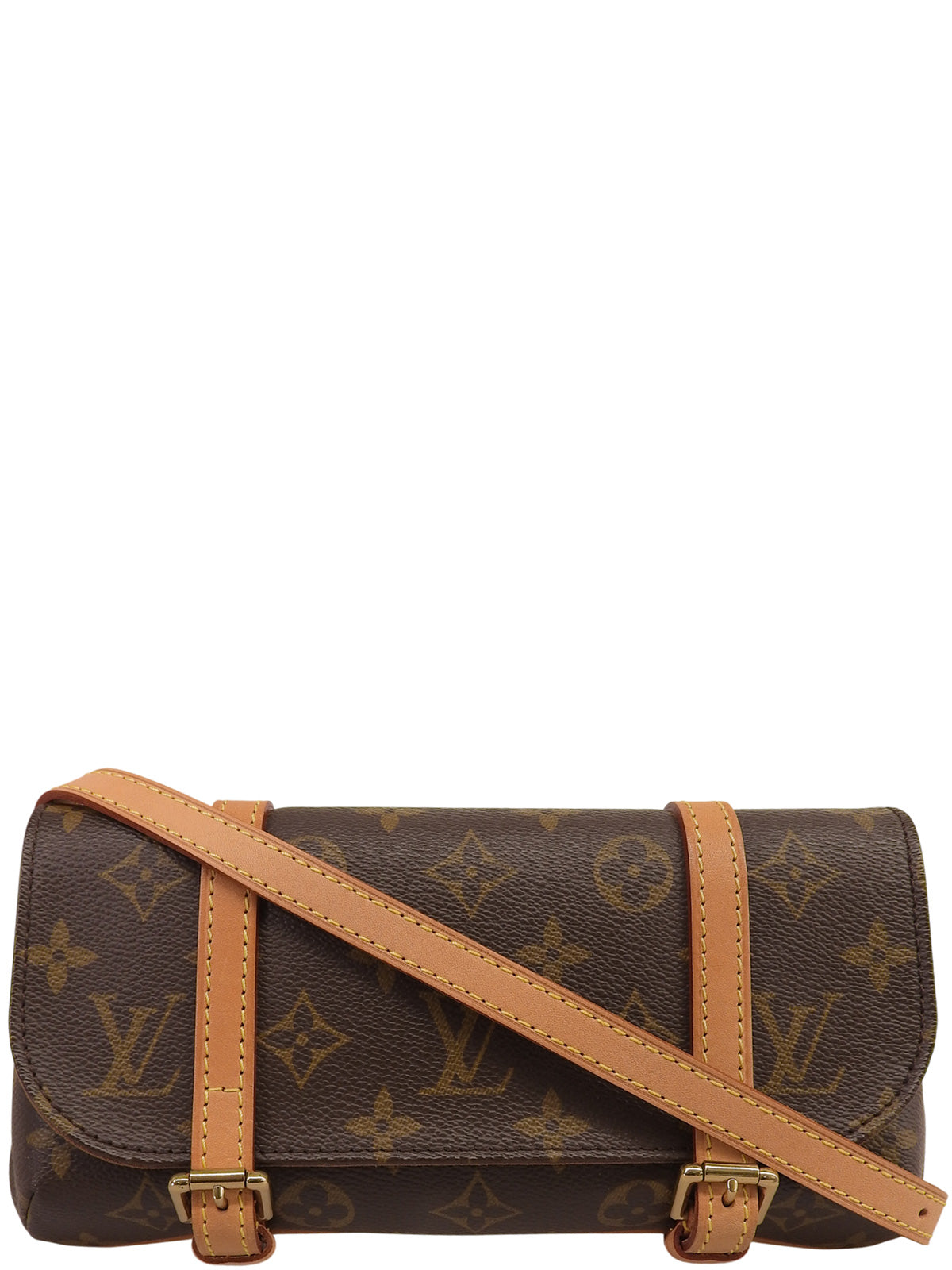 2005 Marel Canvas Monogram Pochette Brown