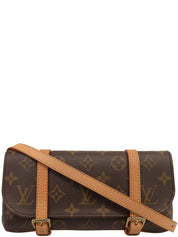 2005 Marel Canvas Monogram Pochette Brown