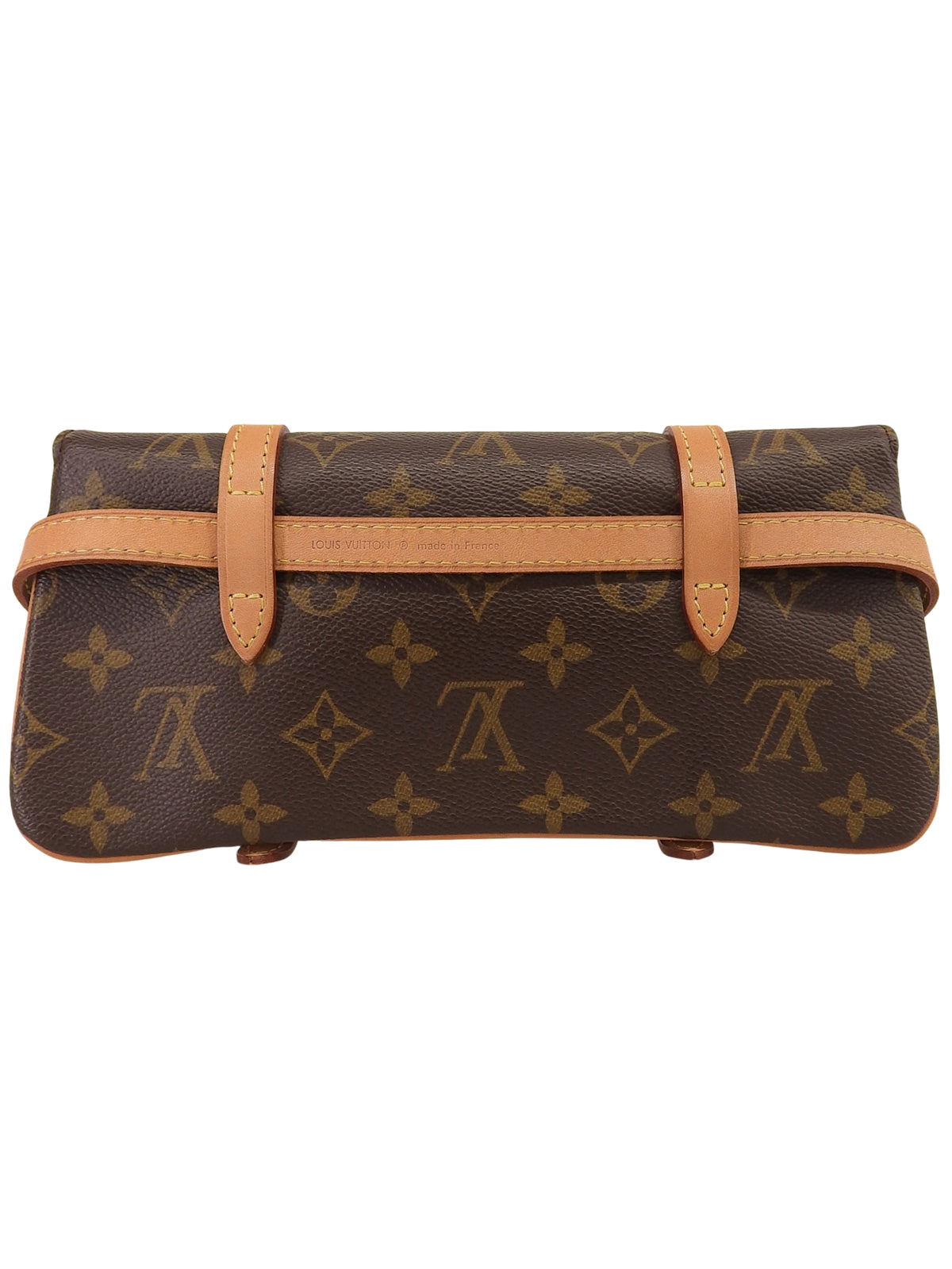 2005年製 キャンバスモノグラムポシェットマレル ブラウン