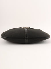Interlocking One Shoulder Bag Black