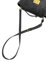 Vitello Dino Logo Plate 2-Way Bag Black