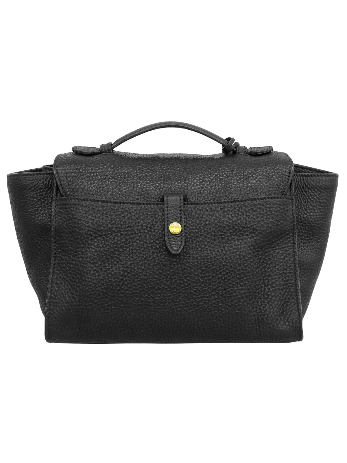 Vitello Dino Logo Plate 2-Way Bag Black