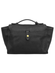 Vitello Dino Logo Plate 2-Way Bag Black